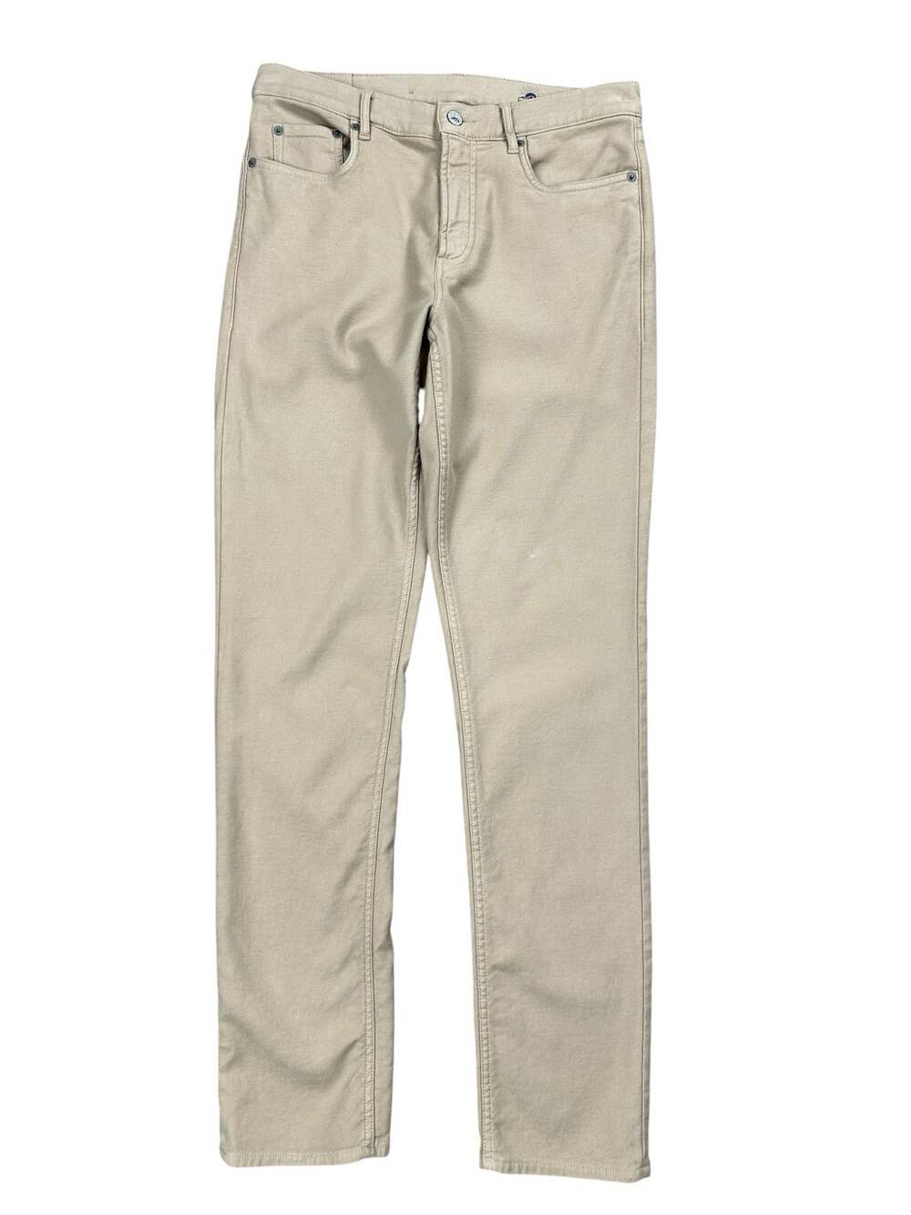 Faherty Stretch Terry 5 Pocket Pants Dark Khaki — Size 30x32